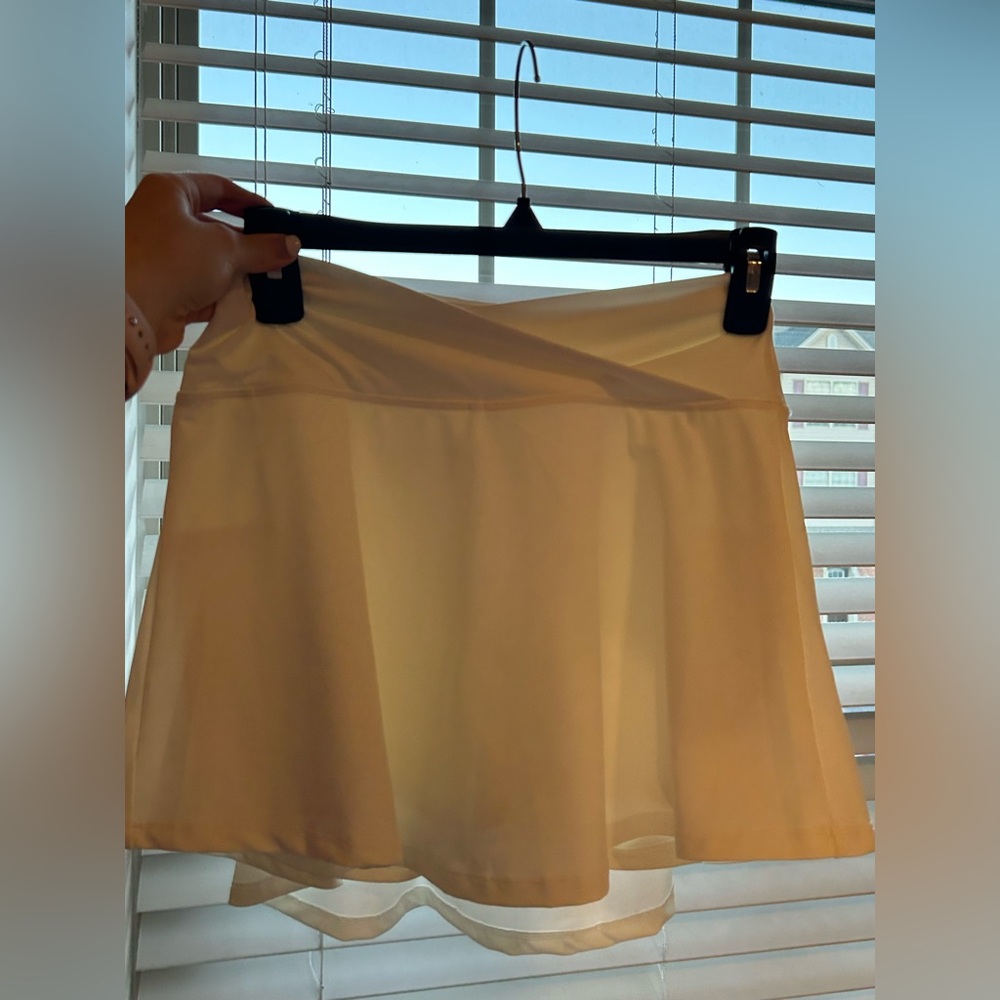 White Tennis Skirt